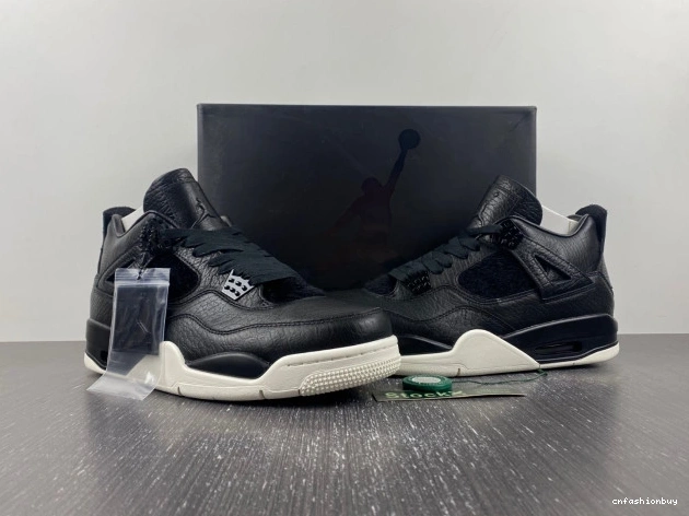 Retro Jordan Hair 819139-010 4 Pony Black 0814